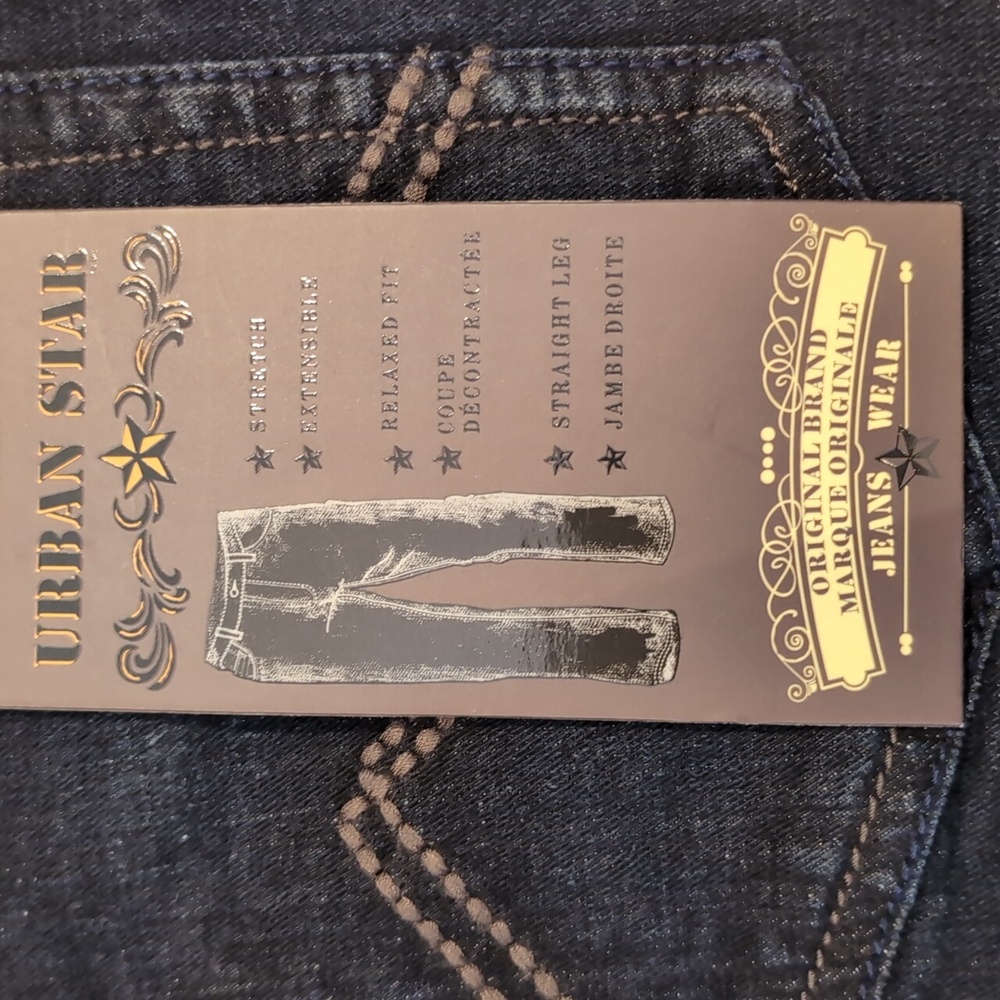 34" x 33" Urban Star jeans - Mens